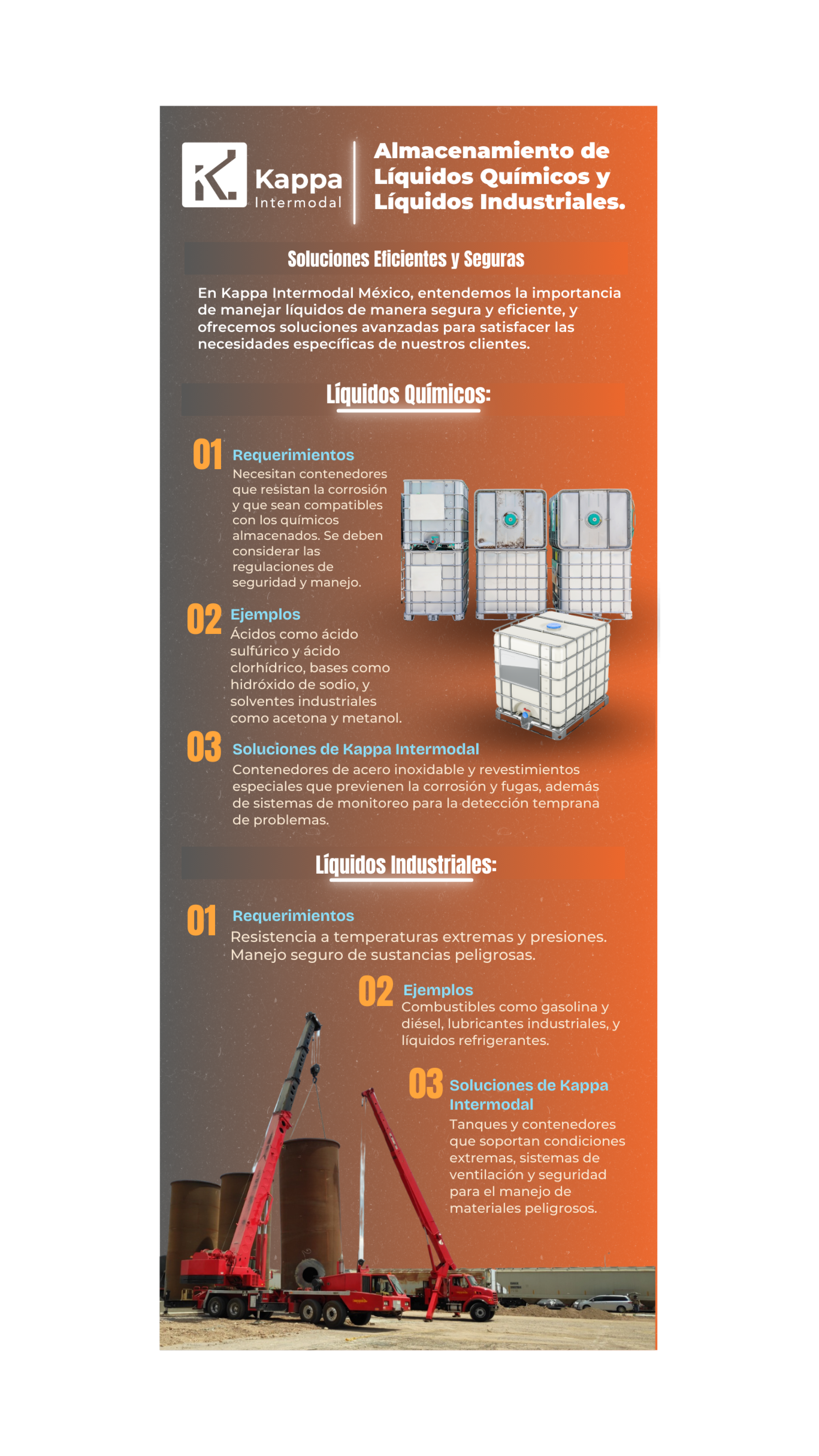 Almacenamiento de Líquidos Químicos y Líquidos Industriales.